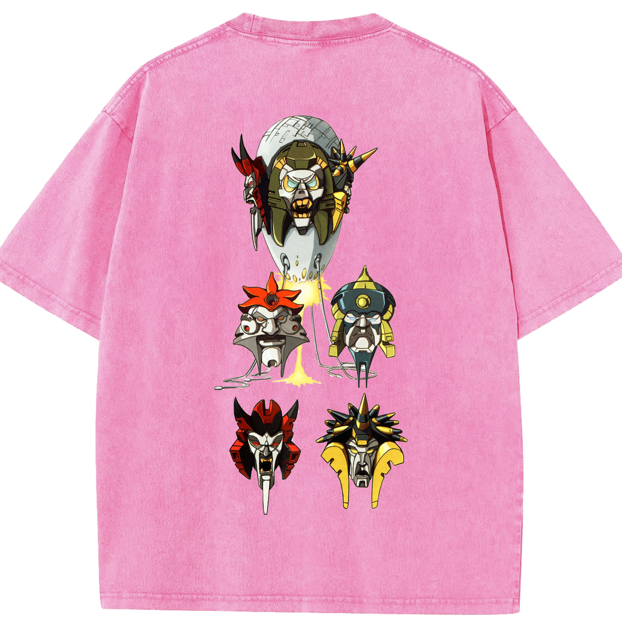 （画像用）  綿100% ヴィンテージ風 半袖Tシャツ（背面プリント）